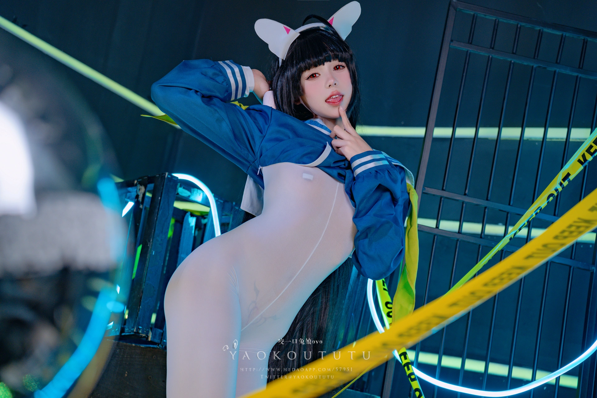 咬一口兔娘(黏黏团子兔) – NO.054 兔兔班车 霞沢美游 3
